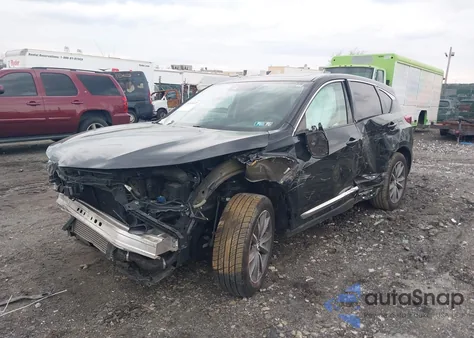 2019 Acura Rdx Technology Package z USA, uszkodzony, nr VIN 5J8TC2H5XKL012224